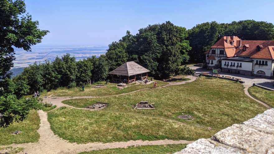 Tourist House at the summit of Ślęża