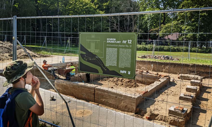 Westerplatte - prace archeologiczne 2022 r.