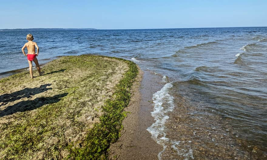 At the end of Rewa Spit