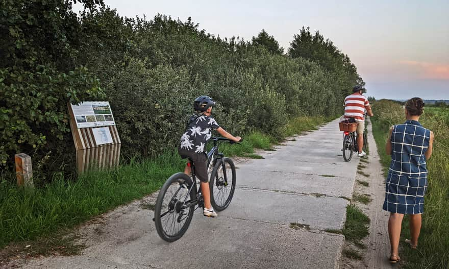 Cycling through the Beka Reserve