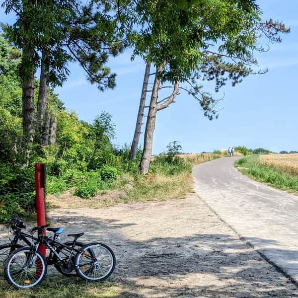 Szlak rowerowy R10 odcinek Mielno - Ustronie Morskie