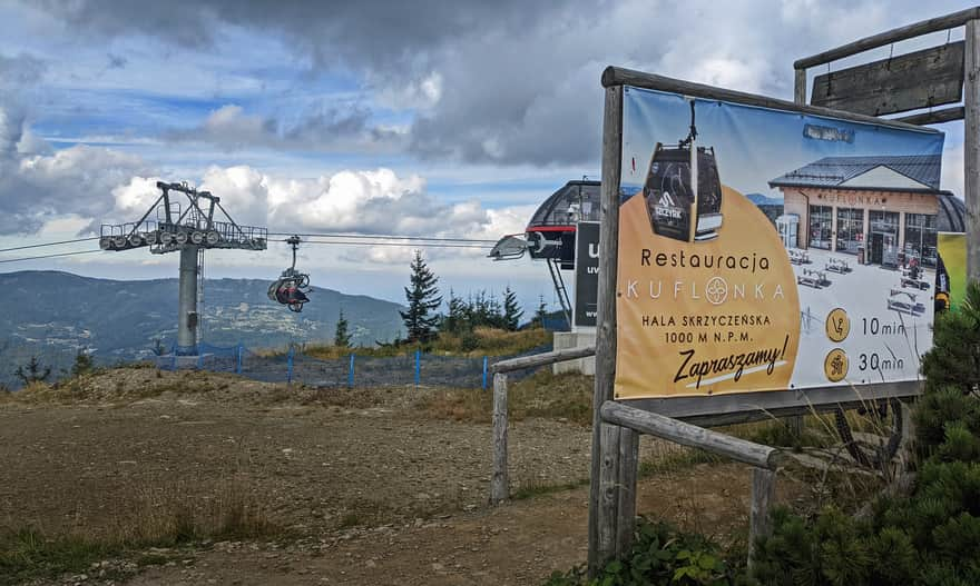 Cable Car: Hala Skrzyczeńska - Zbójnicka Kopa