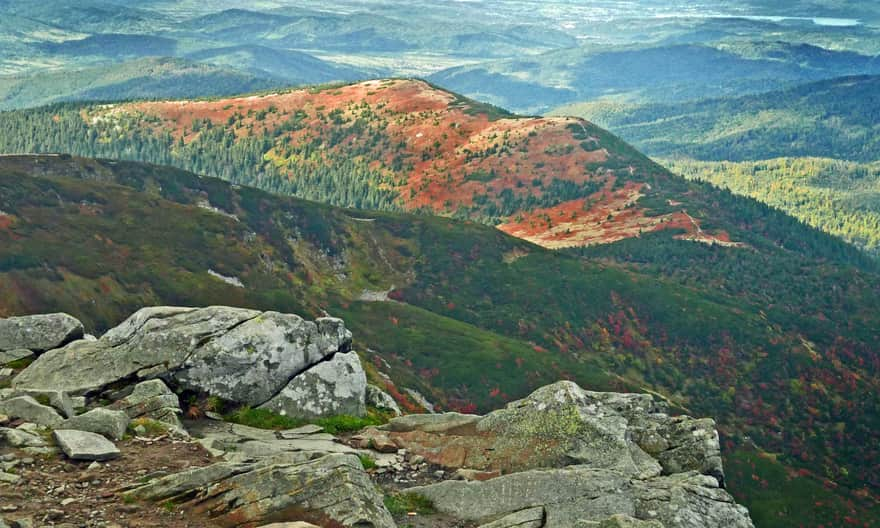 Scenic trails in the Beskids