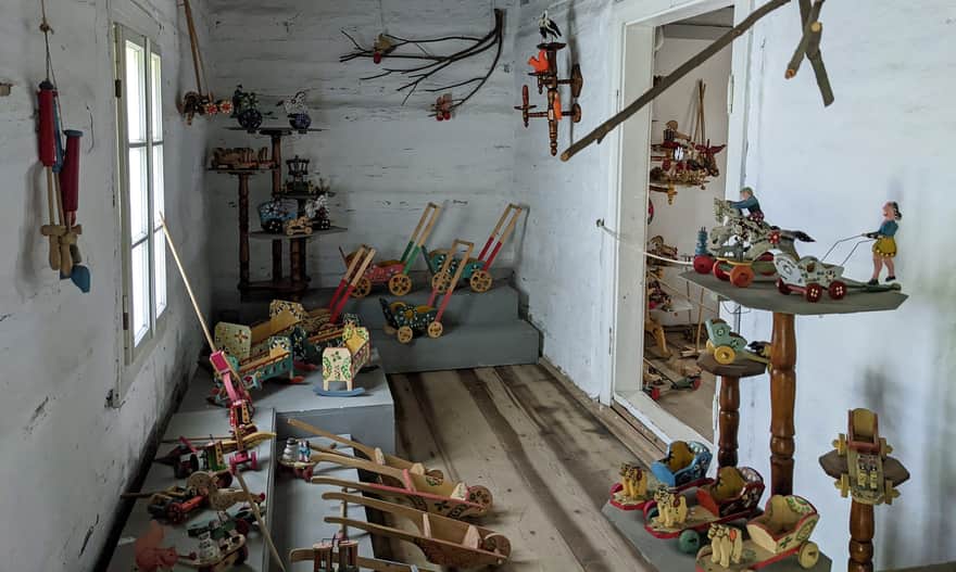 Folk Culture Museum in Kolbuszowa, toy maker