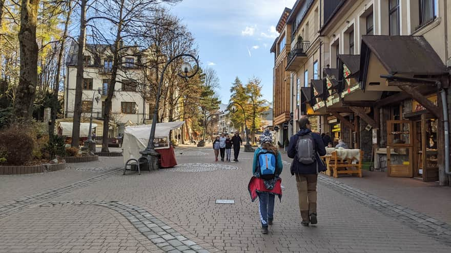 Jesienny spacer po Krupówkach - rzadko bywa tu tak spokojnie!