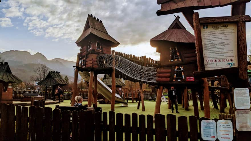 Playground at Równia Krupowa, Zakopane