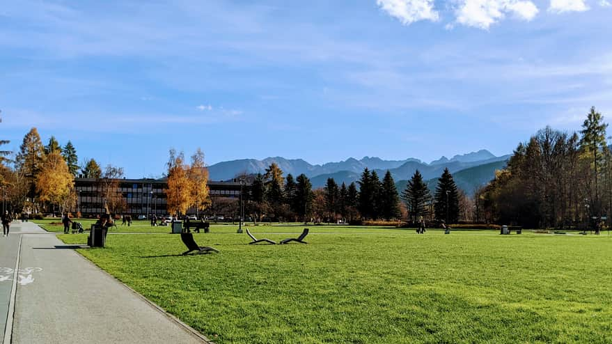 Rówień Krupowa - relaxation with a view of the Tatra Mountains