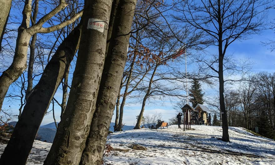 Szczebel - summit