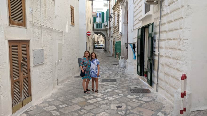Lost in the streets of Monopoli