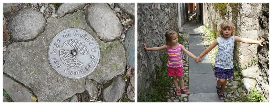 Greenway - Green Trail Marking on Lake Como