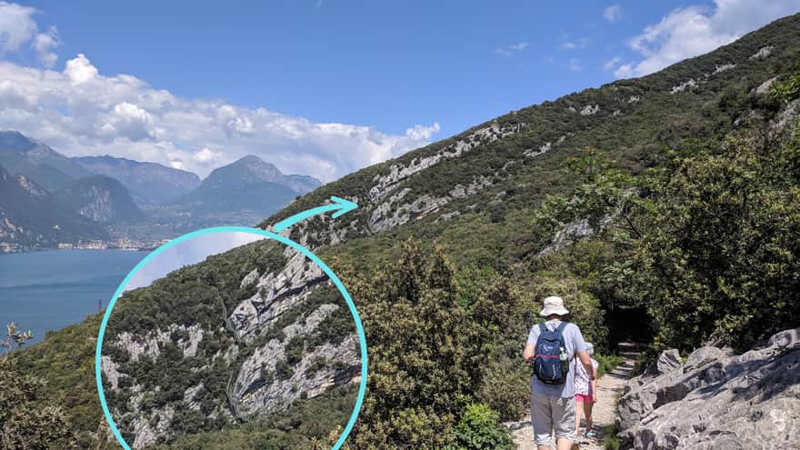 Busatte Tempesta - trail over Lake Garda