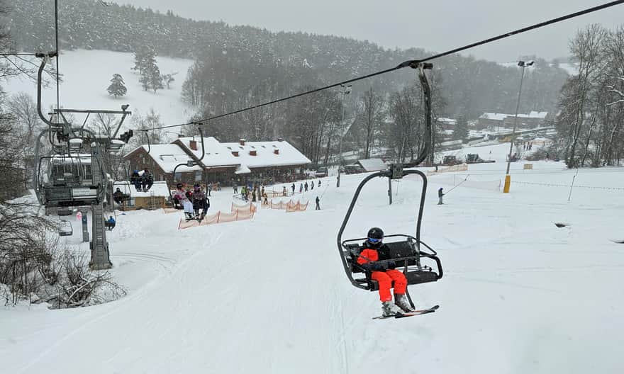 Puławy Górne, stacja narciarska Kiczera Ski