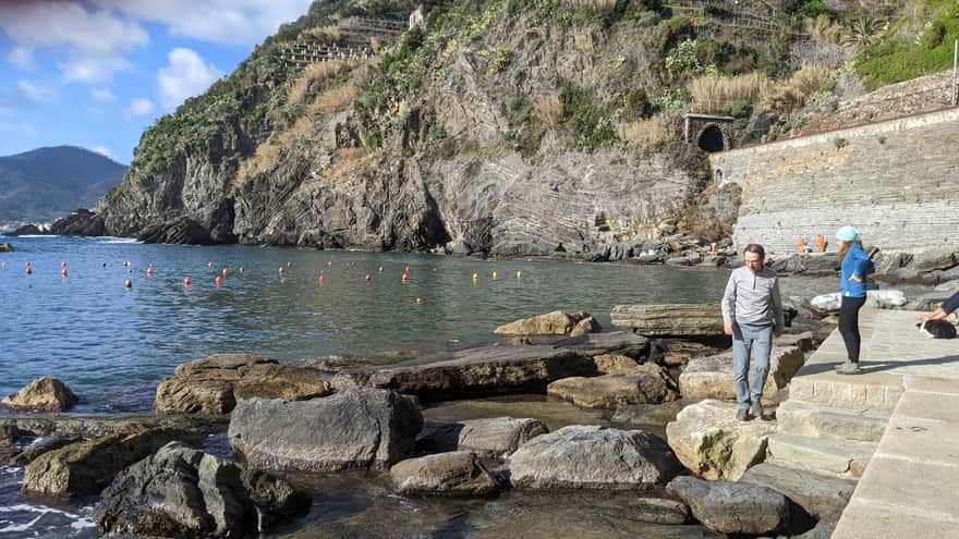 Waterfront in Vernazza