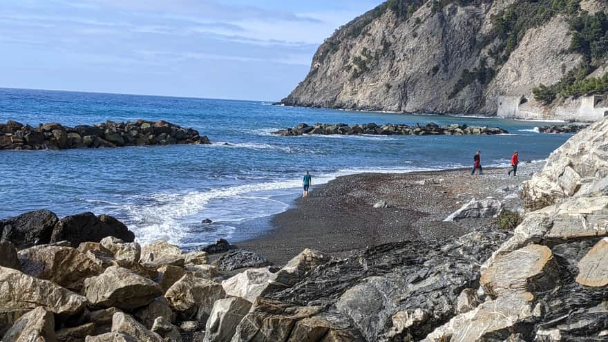 Arena Beach in Framura