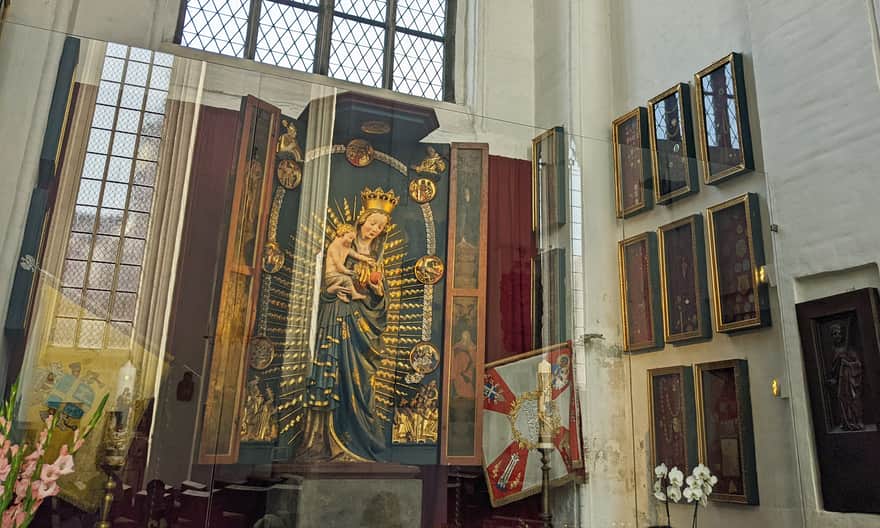 Owiana legendą Piękna Madonna. Kościół Mariacki, Gdańsk