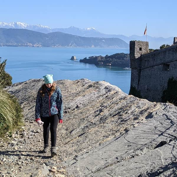 Szlak nad Portovenere z widokiem na Zatokę Poetów 