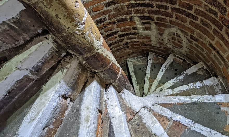 Stairs to the tower of St. Mary