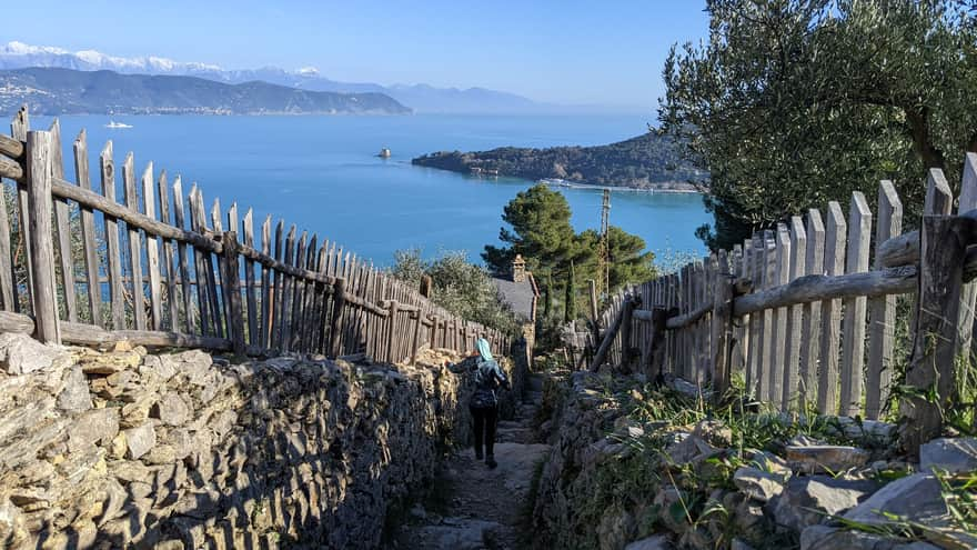 Descent to Portovenere