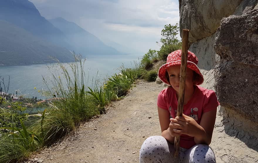 Monte Brione - widok na jezioro Garda