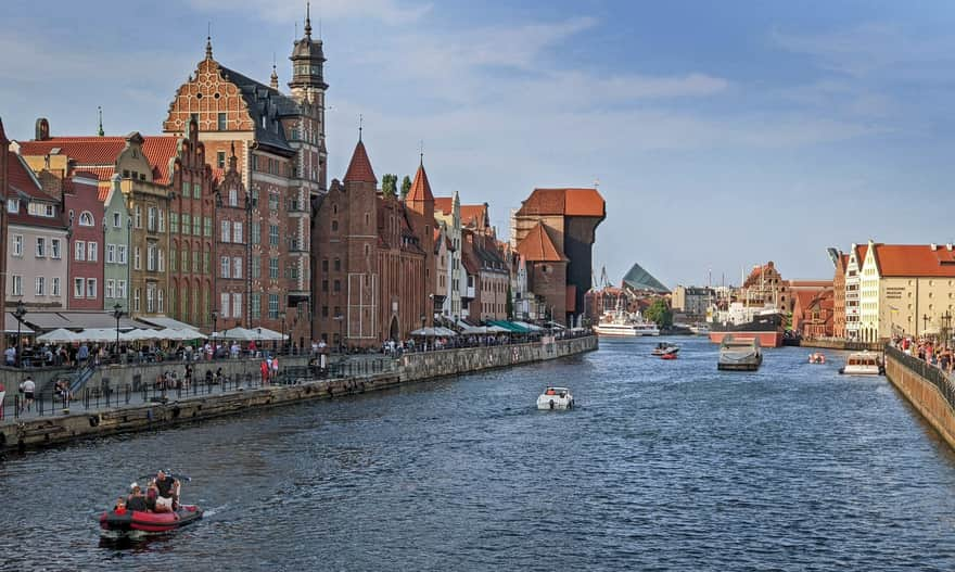 Motława and Crane - the largest port crane of medieval Europe!