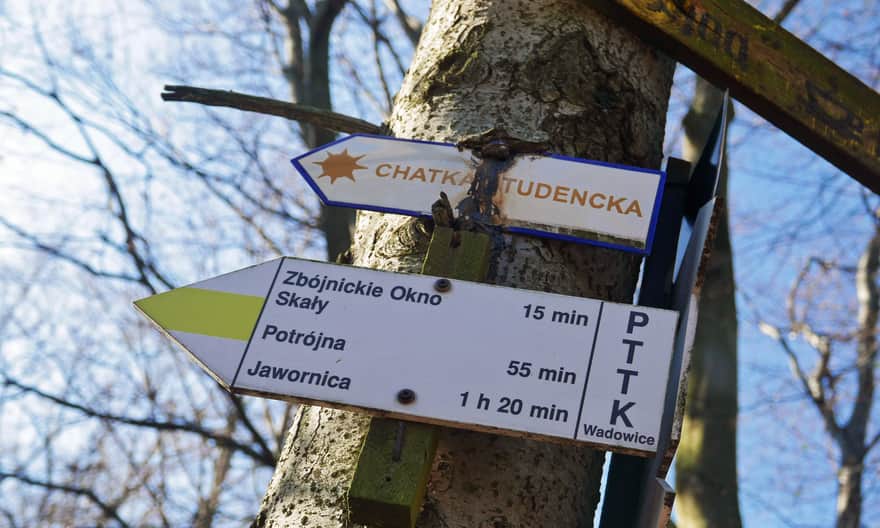 Do studenckiej Chatki pod Potrójną