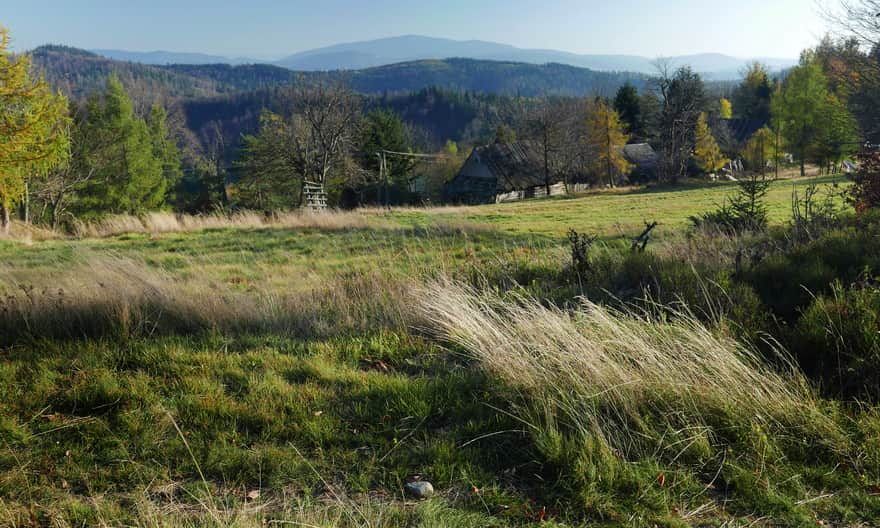 Potrójna settlement - view to the south