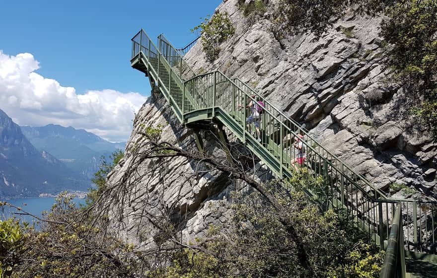 Busatte Tempesta - trail over Lake Garda