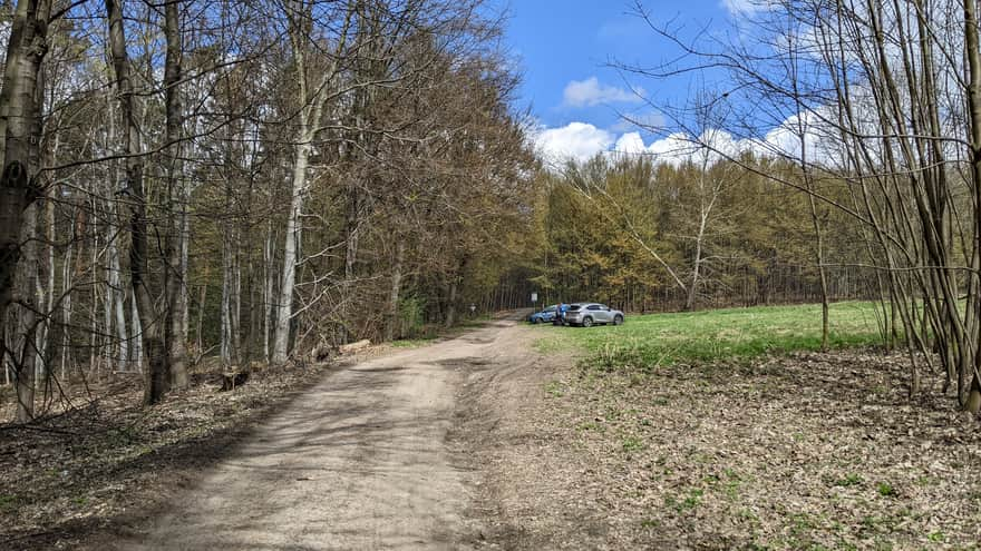 Entrance to the Forest in Kleszczów