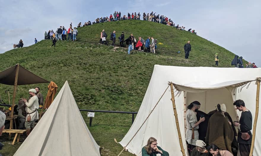 Rękawka at the Krak Mound, 2023