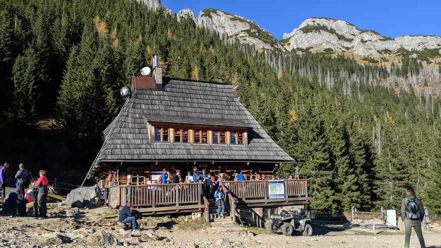 Shelter on Hala Kondratowa