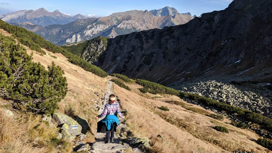 Descending from Świstówka Pass to Morskie Oko