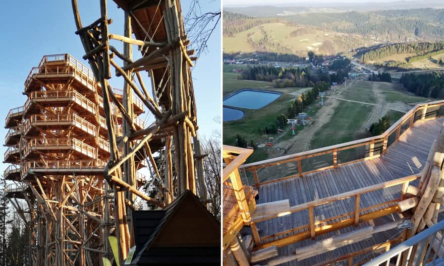 Observation tower in Krynica-Zdrój