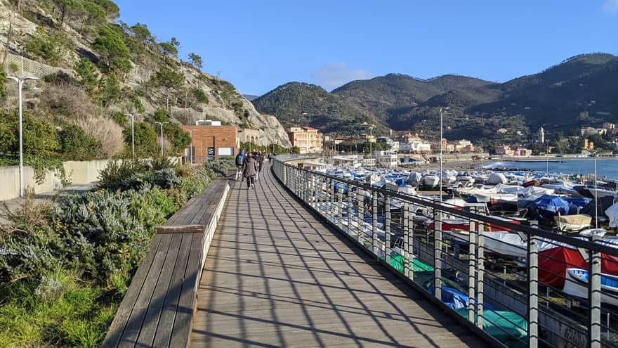 Promenade in Levanto