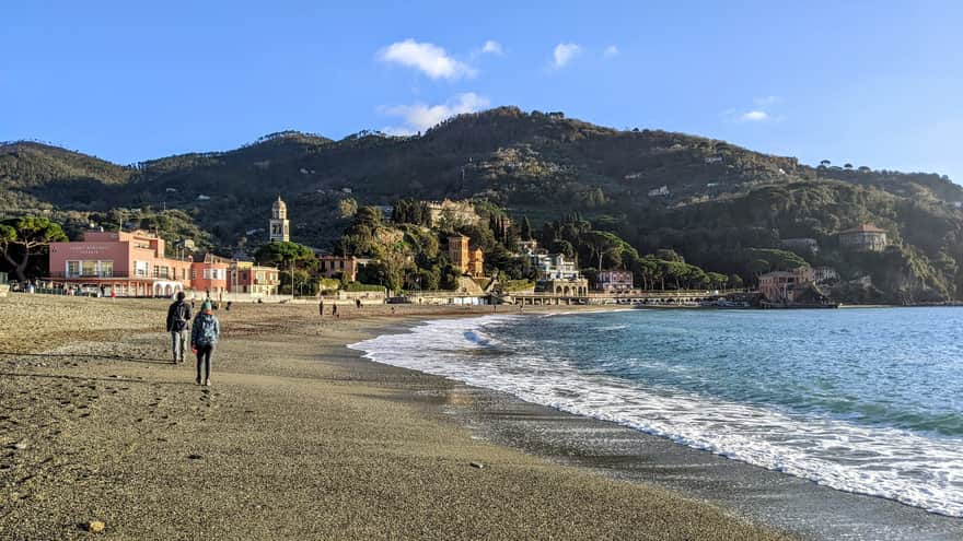 Beach in Levanto