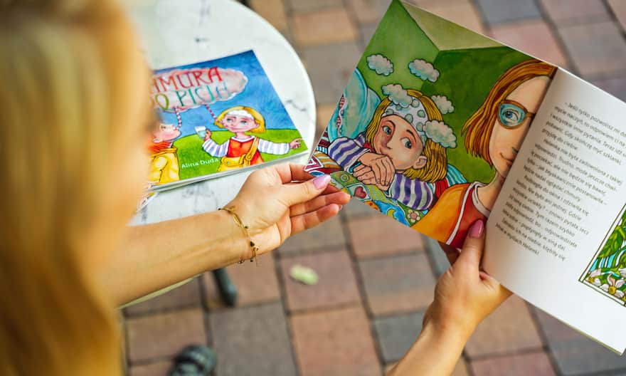 Krakowska Pijalnia Zdrojowa, książeczki edukacyjne dla dzieci