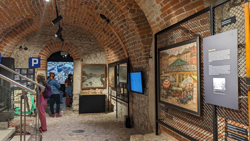 Exhibition "Krakow from the Beginning, Without End" at Krzysztofory Palace
