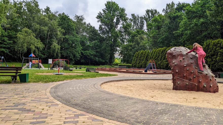 Playground, Kościuszko Park in Katowice