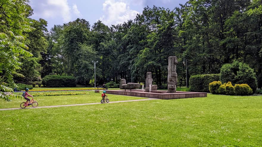 Kościuszko Park in Katowice