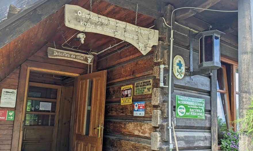 PTTK Mountain Hut above Wierchomla