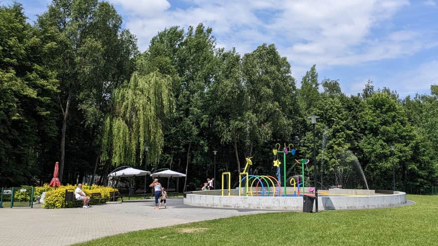 Water Playground (from Pułaskiego Street side)