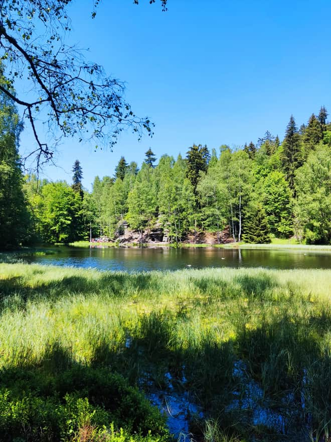 Teplice nad Metuji: Black Pond. Photo by Justyna