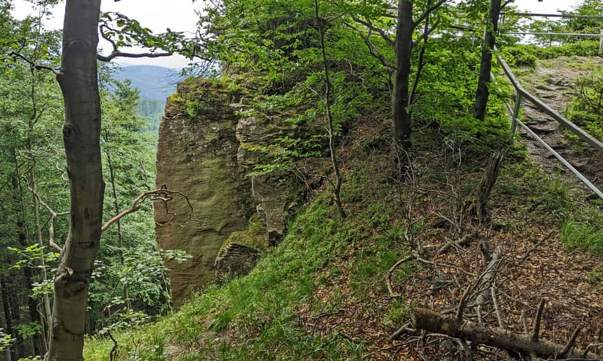 Rock formation Czarci Kamień