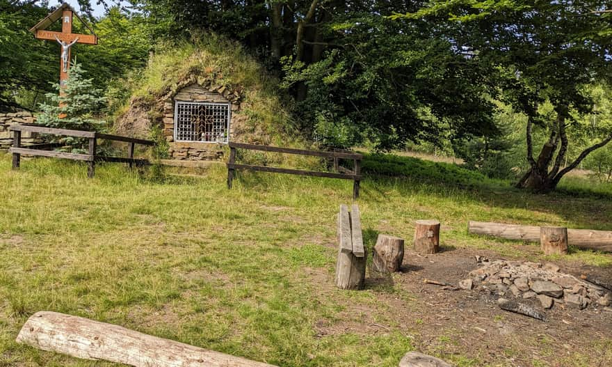 Jaworzyna Kokuszczańska - Nativity scene chapel