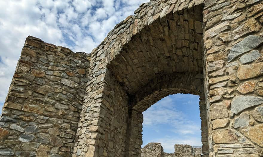 Ruins of the castle in Rytrze