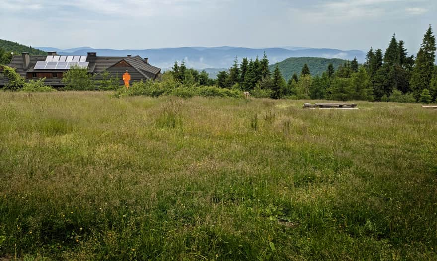 View from the upper part of Hala Łabowska