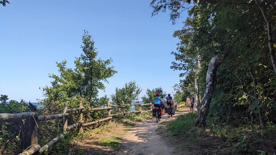 Cycling on the Rewal-Trzęsacz route