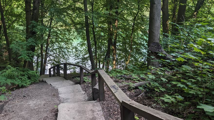 Emerald Lake in Szczecin