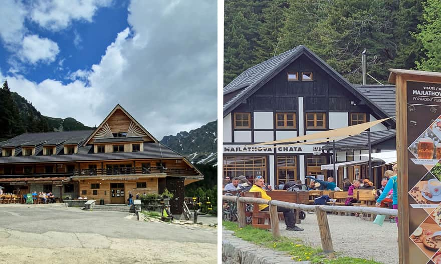 Hotel Górski Popradske Pleso oraz Schronisko Majlathova Chata. Fot. Karolina Kapłon