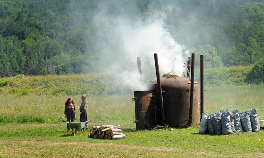 Visiting the Eco-Museum of Charcoal Burning "Na Wypale"