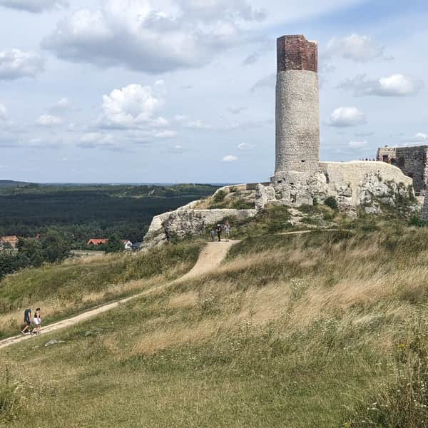 Ruins of Olsztyn Castle near Czestochowa